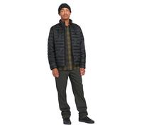 Volcom Puff Lightweight Mock Neck Zip Jacket Weestone-Giacca Leggera con Collo Alto e Cerniera, Nero, S Uomo