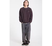 Volcom - Felpa di pile - Too Kool Lse Crew Raisin per Uomo - Taglia M - Viola