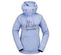 Volcom Riding Hydro W - felpa in pile - donna M Light Blue woman