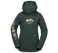 Volcom Riding Hydro W - felpa in pile - donna S Dark Green woman