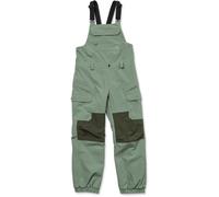 Volcom - Salopette da sci/snowboard impermeabile e traspirante - Creston 3D Stretch Bib W Light Green in Pelle - Taglia M - Verde