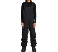 Volcom - Salopette da snowboard impermeabile e traspirante - Creston 3D Stretch Bib Overall W Black per Donne in Pelle - Taglia M - Nero