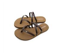 Volcom Sandali infradito Easy Breezy Ii da donna, Marrone - NUOVO, 40.5 EU