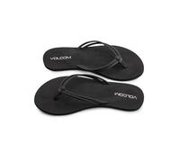 Volcom Sandali infradito Forever and Ever da donna, Black Out - Nuovo, 37 EU