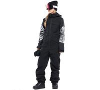 Volcom Shiloh Snow Suit Damen-Completo Da Neve Tuta Da Sci Tuta Intera Nera