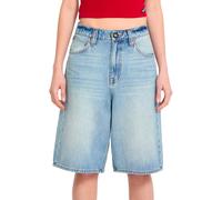 Volcom - Short in cotone - Beeggy Denim Short Dusty Blue Wash per Donne in Cotone - Taglia 27 US