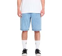 Volcom - Short in jeans - Freazy Denim Ew Short 22 Pale Aqua per Uomo in Cotone - Taglia L - Blu