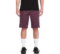 Volcom - Short in policotone stretch - Frickin Modern Stretch Short 21 Pistol Punch per Uomo in Cotone - Taglia 36 US - Viola