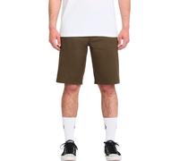 Volcom - Short in policotone stretch - Frickin Modern Stretch Short 21 Sage Leaf per Uomo in Cotone - Taglia 34 US - Verde
