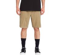 Volcom - Shorts - Outer Spaced Short 21" Khaki per Uomo - Taglia L - Kaki