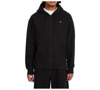 Volcom - Single Stone Zip - Felpa con cappuccio XXL nero