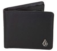 Volcom Slim Stone S Portafoglio (nero, taglia unica), Nero , taglia unica, Streetwear