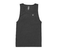 Volcom Solid Heather Tank T-Shirt, Nero Scuro Melange-Nuovo, XL Uomo