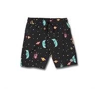 Volcom Space Alien EW Trunk - Costume da Bagno per Bambini, Bambino, Costume da Bagno, C2512031, Nero, L