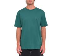 Volcom Stone Blank BSC SST - Maglietta, colore: Verde mare, Verde marino., L