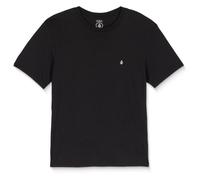 Volcom - T-shirt in Cotone - Stone Blanks BSC SS Tee Black per Uomo in Cotone - Taglia M - Nero