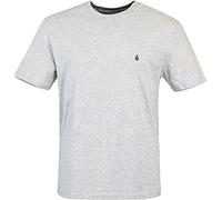 Volcom Stone Blanks - Maglietta da uomo, grigio, L