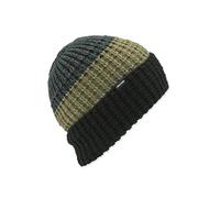 Volcom Stone Chroma Beanie - Berretto invernale moderno slouch fit, taglia unica, nero, Taglia unica