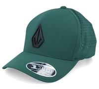 Volcom Stone Vented Adjustable Water Resistant Hat Cappellino da Baseball, Blu Alpino, Taglia Unica Uomo
