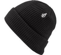 Volcom Sweep Roll Over Skullfit Lined Beanie Berretto, Nero S4, Taglia Unica Uomo