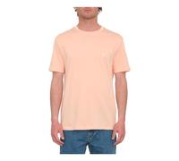 Volcom T-Shirt a Manica Corta Stone Blanks Salmone, Salmone, L