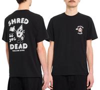 Volcom - T-shirt in cotone - Miste Stone Basic SS Tee Black per Uomo in Cotone - Taglia M - Nero