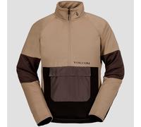 VOLCOM Tech Fleece P/o - Uomo - Marrone / Nero - Taglia S- modello 2024