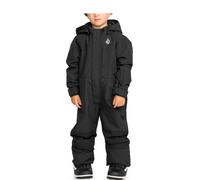 Volcom - Tuta one piece impermeabile e isolante - Little Flurry One Piece Black in Pelle - Taglia Bambino 2a - Nero