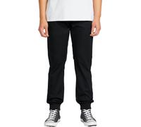 Volcom - Comode scarpe da jogging - Frickin Slim Jogger Black per Uomo - Taglia M - Nero