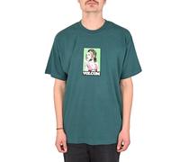 Volcom Underfaced LSE S/S T-Shirt - Evergreen