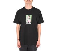 Volcom Underfaced Lse S/S T-Shirt - Nero