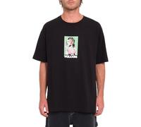 Volcom Underfaced - Maglietta da uomo, Nero , L