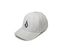 Volcom Unisex Berretto Full Stone HTHR Xfit Flexfit cap Berretto da Baseball Grigio, Unisex, Full Stone HTHR Xfit cap Baseballmütze Flexfit Grau, Grey Vintage, S/M