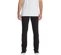 Volcom Uomo Vorta Slim Fit Elasticizzato Jeans, Nero out-New, 31W X 32L