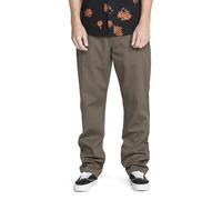 Volcom V Monty Chino Pant Pantaloni, Fungo, W32 Uomo