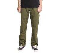 Volcom V Monty Chino Pant Pantaloni, Militare, W28 Uomo