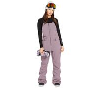Volcom Veloce Bib Complessivo Salopette Donna Pantaloni da Sci Snowboard Sci
