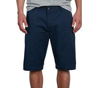 Volcom Pantaloncini Elasticizzati Vmonty, Dark Navy 1, 38 Uomo