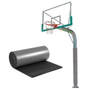 VOLDAX Imbottitura del Palo Avvolgente con Supporto Autoadesivo, Cerchio per Tutte Le Stagioni Cuscino per Palo di Basket, per Pali e Colonne(Grey,3m*2cm/118 * 0.8in)