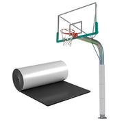 VOLDAX Imbottitura del Palo Avvolgente con Supporto Autoadesivo, Cerchio per Tutte Le Stagioni Cuscino per Palo di Basket, per Pali e Colonne(White,3m*1cm/118 * 0.4in)
