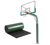VOLDAX Imbottitura del Palo Avvolgente con Supporto Autoadesivo, Cerchio per Tutte Le Stagioni Cuscino per Palo di Basket, per Pali e Colonne(Green,3m*1cm/118 * 0.4in)