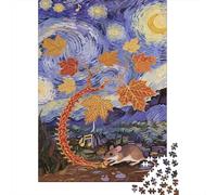 Vole Puzzle Giochi 1000 Pezzi Regalo Per Amore E Amico Arte Field Mice on An Autumn Night Puzzle Adulti Idea Regalo Per 1000pcs (75x50cm)