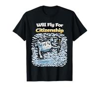 Volerà per la cittadinanza - Satira a Terra dei droni Maglietta