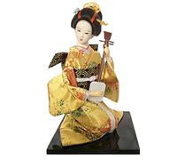Volere è potere Bambola kimono giapponese da collezione asiatica kimono statuetta geisha bambola decorazione ornamenti regalo