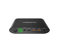 Volessence 25000mAh Power Bank Batteria Esterna in Alluminio con LED Display - 2x USB (Quick Charge 3.0) - 1x USB Type-C - 1x DC - Alimentatore Portatile per PC/Smartphone/Tablet