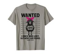 Volevo Che Una Volta Ero Perso Citazioni Divertenti di Pecore Gesù Christian Maglietta