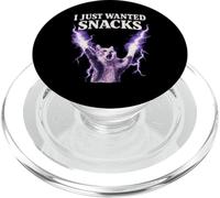 Volevo solo spuntini Rage Cat Meme Design PopSockets PopGrip per MagSafe