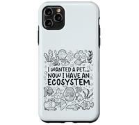 Volevo un animale domestico... Ora ho un ecosistema - Aquarium Life Custodia per iPhone 11 Pro Max