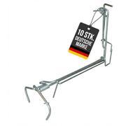 VoleX Wolff trappola per arvicole | 10 pezzi | robusta trappola in metallo contro arvicole | facile da usare | riutilizzabile | efficace controllo dei roditori in giardino