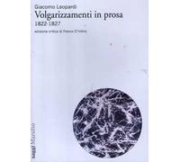 Volgarizzamenti in prosa 1822-1827